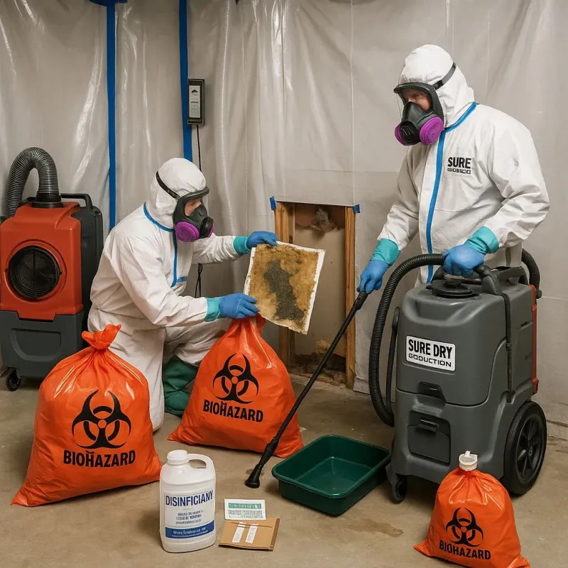 Contaminated Water Handling Protocols process in North Hartsville, SC